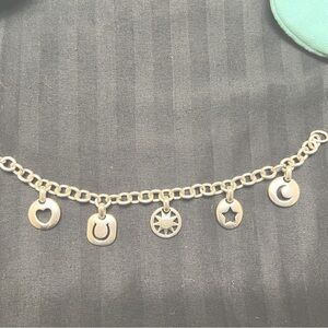 RARE Vintage Tiffany charm bracelet